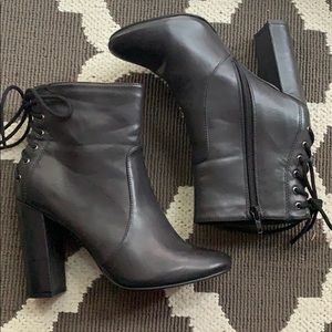 Black Bootie Heels